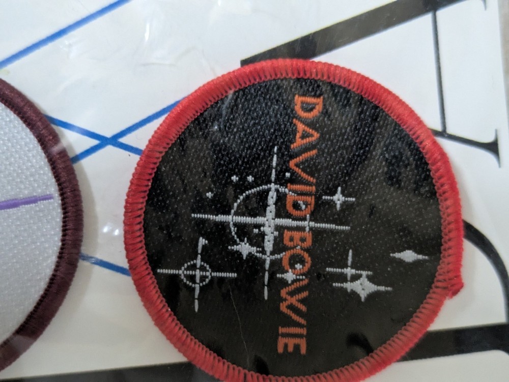 David Bowie Button Pins And Patches New