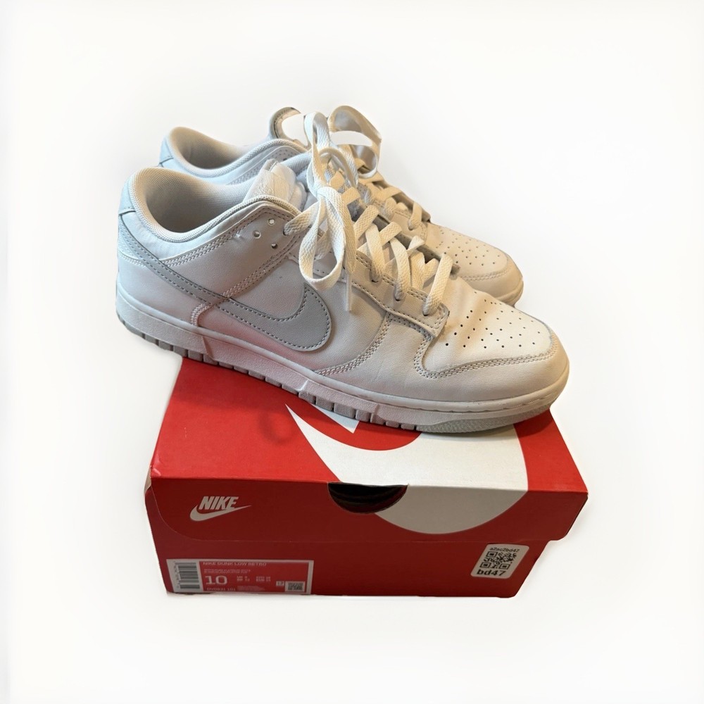 Nike Dunk Low Pure Platinum Size 10