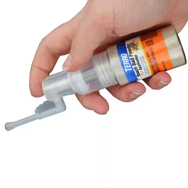 TERRO Roach Bait Powder + Applicator Kills Cockroach Ants Earwigs Silverfish