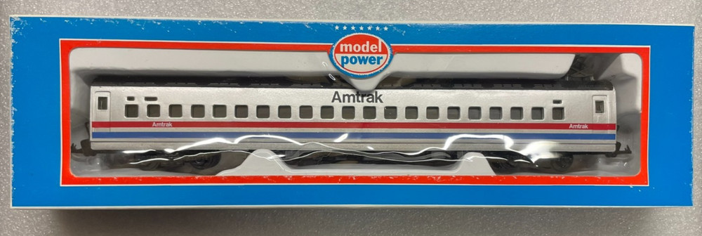 MODEL POWER HO #1095 - Amtrak Passenger Train Set