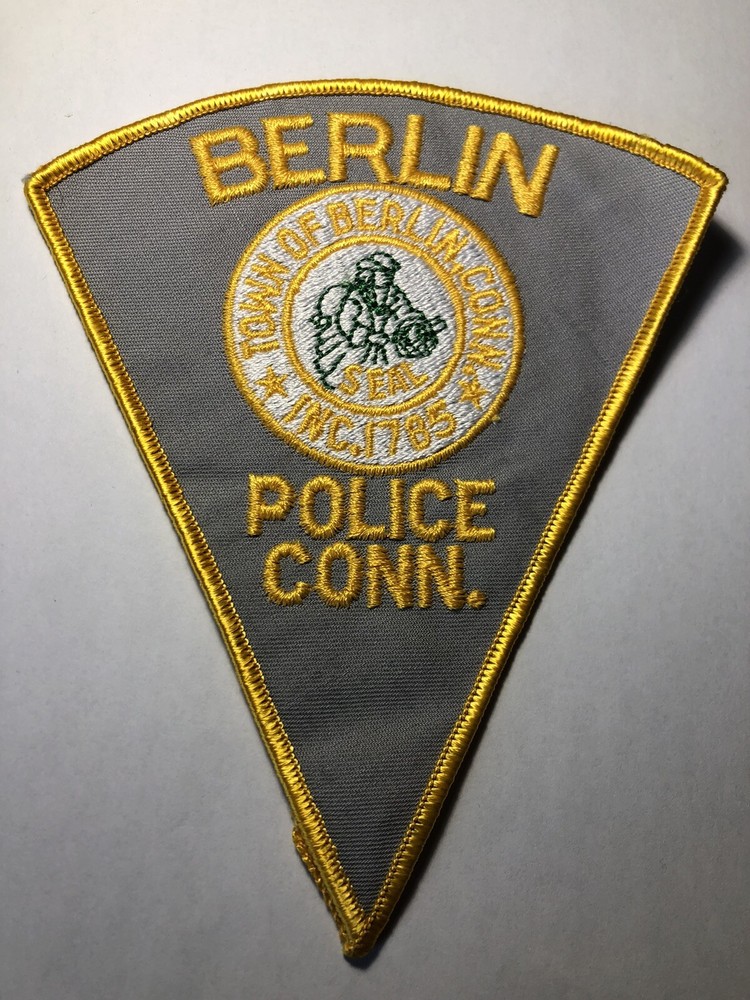Berlin Connecticut Police Patch