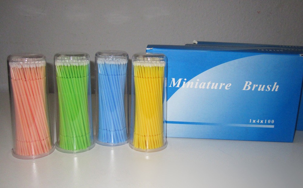 400 pcs Disposable Micro Applicator, Microbrush, regular tips