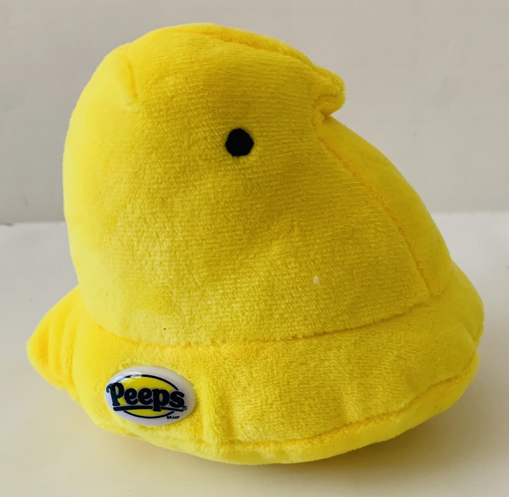Peeps Yellow Chick Marshmallow Scented Soft Plush 5” Easter Toy