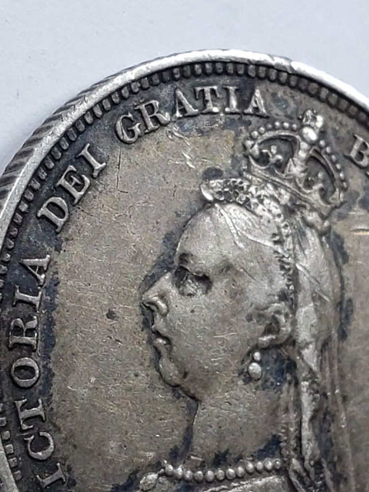 1887 Six Pence Great Britain