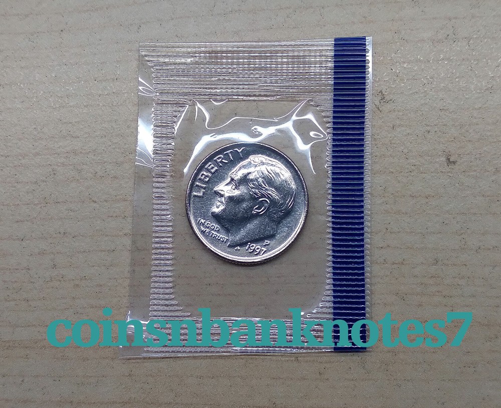 1997-D & P Roosevelt Dime BU Set