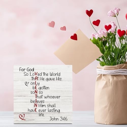 Christian Valentines Day Decor Bible Verse Scriptures Valentines Decorations