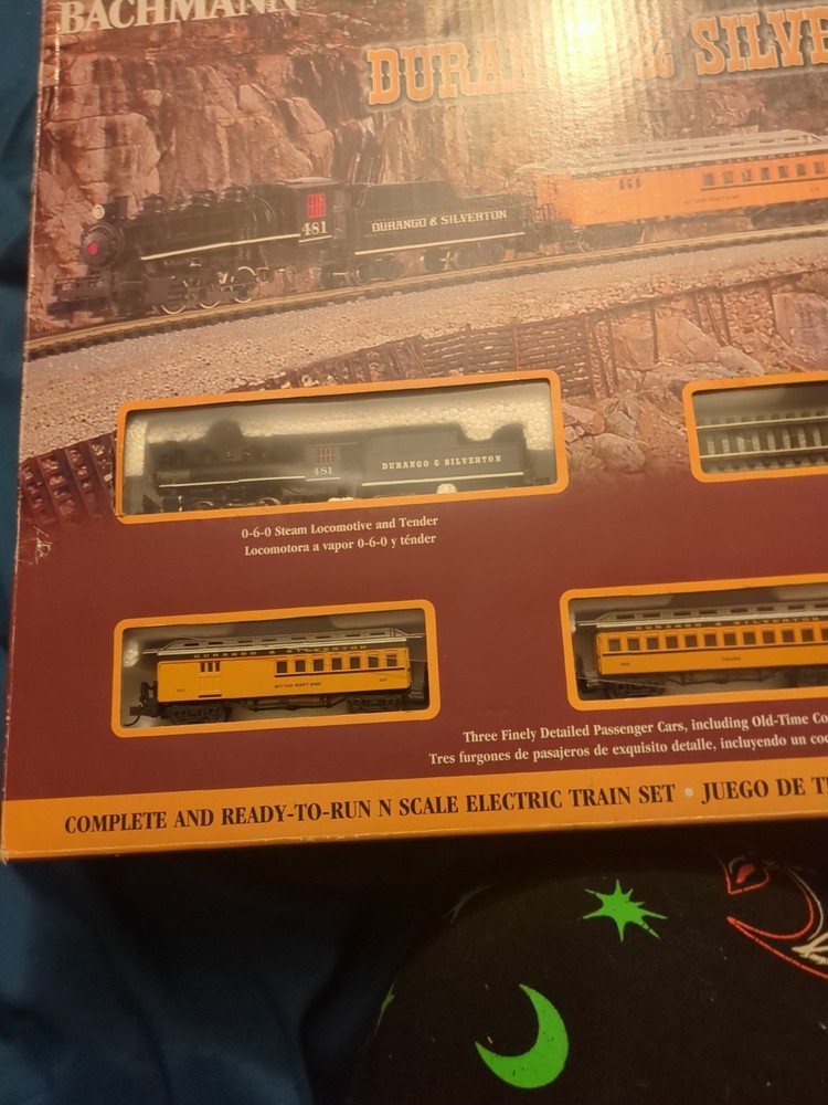 Bachmann 24020 N Scale Durango & Silverton Model Train Set