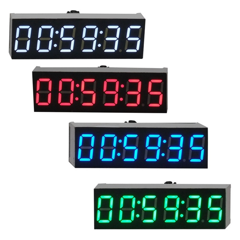 0.36 Inch 6-Bit Clock LED Digital Electronic Clock W Second Display Module 5570