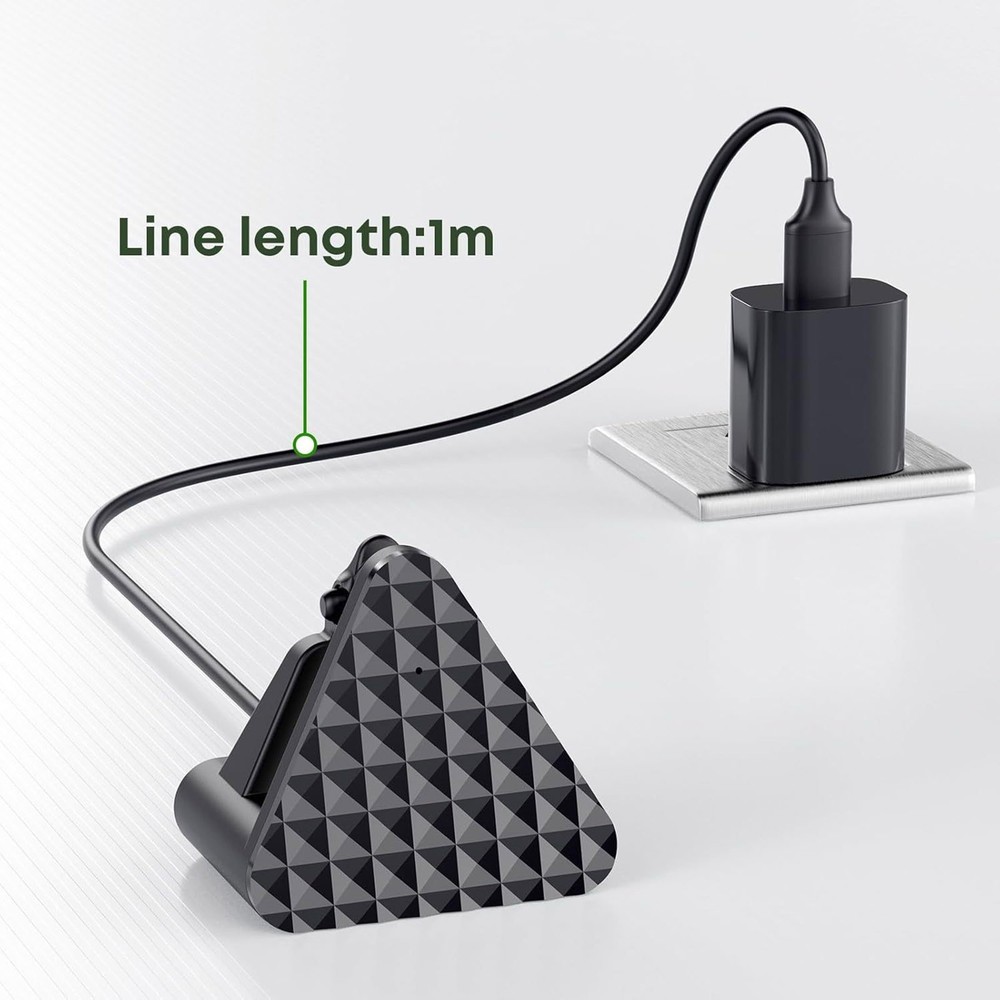 Smart Glasses Charger Stand, Dock with LED Status Lights and USB Connection