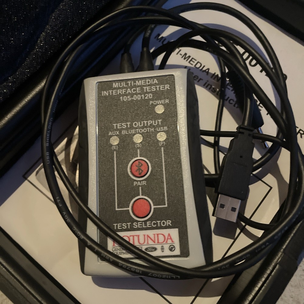 Ford Rotunda 105-00120 Multi-Media Interface Tester Tool