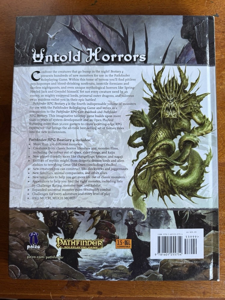 Pathfinder Roleplaying Game Books