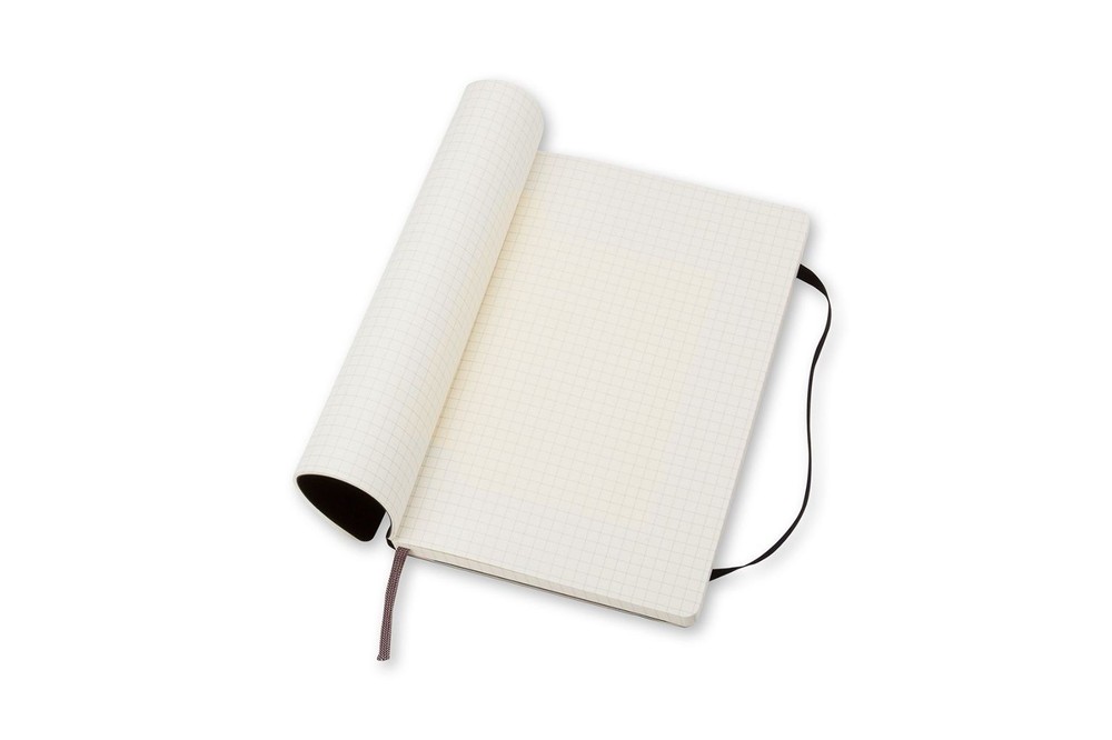 [Limited Quantity] Large Size (Width 13cm x Height 21cm) Graph Soft Cover Black