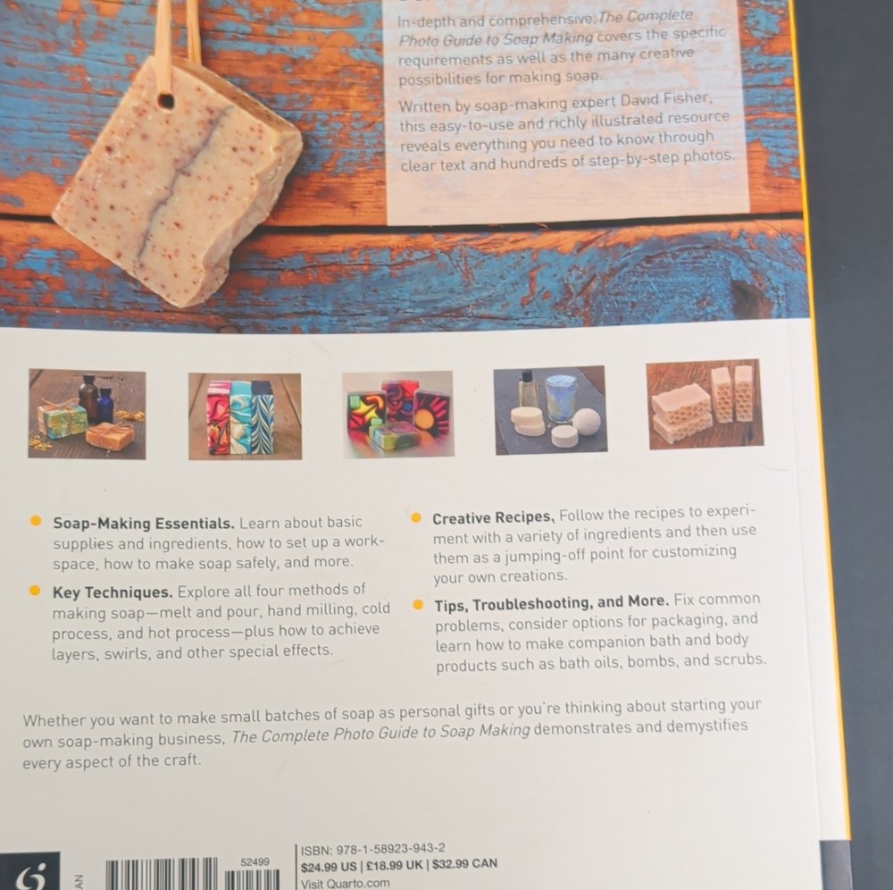 MAKE MARKET Something Fabulous Soap Making Kit Silicone Molds Guide Book