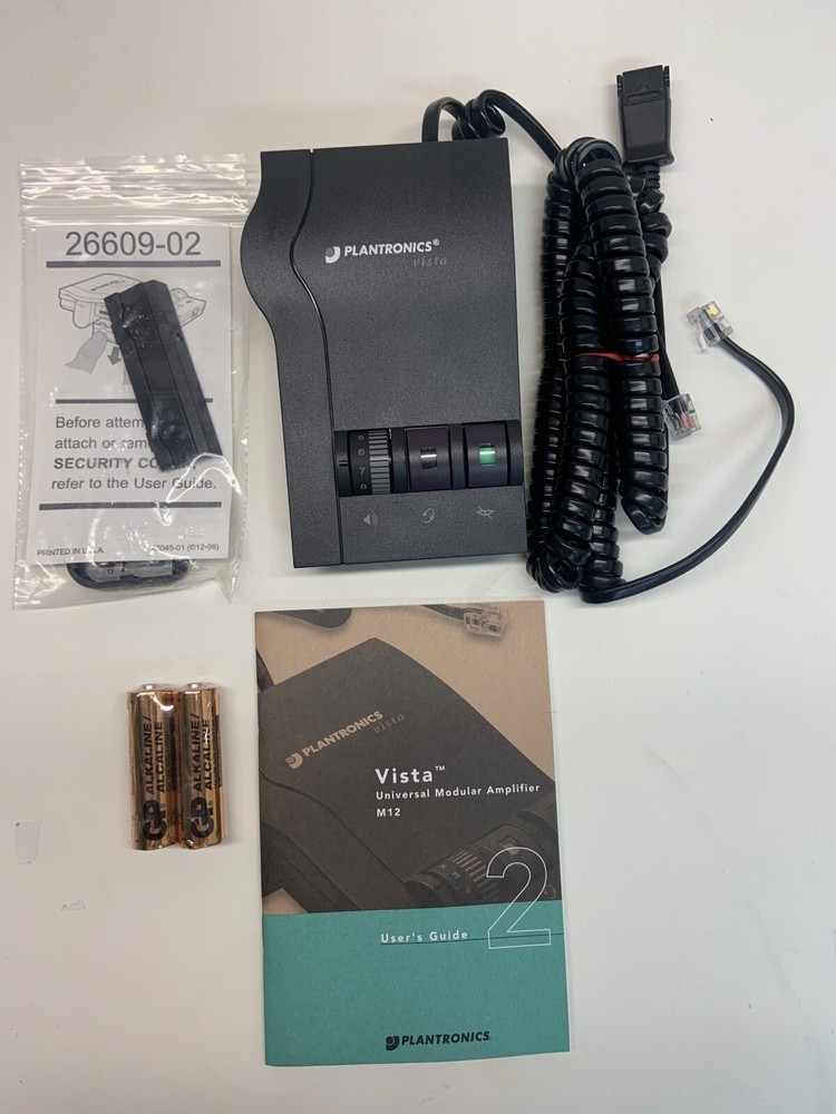 Plantronics Vista M12