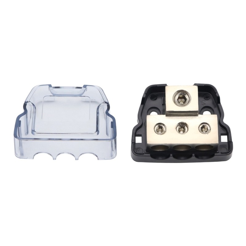 Power Distributor Unit for Car Sound Frequency Installations with Essential Tool