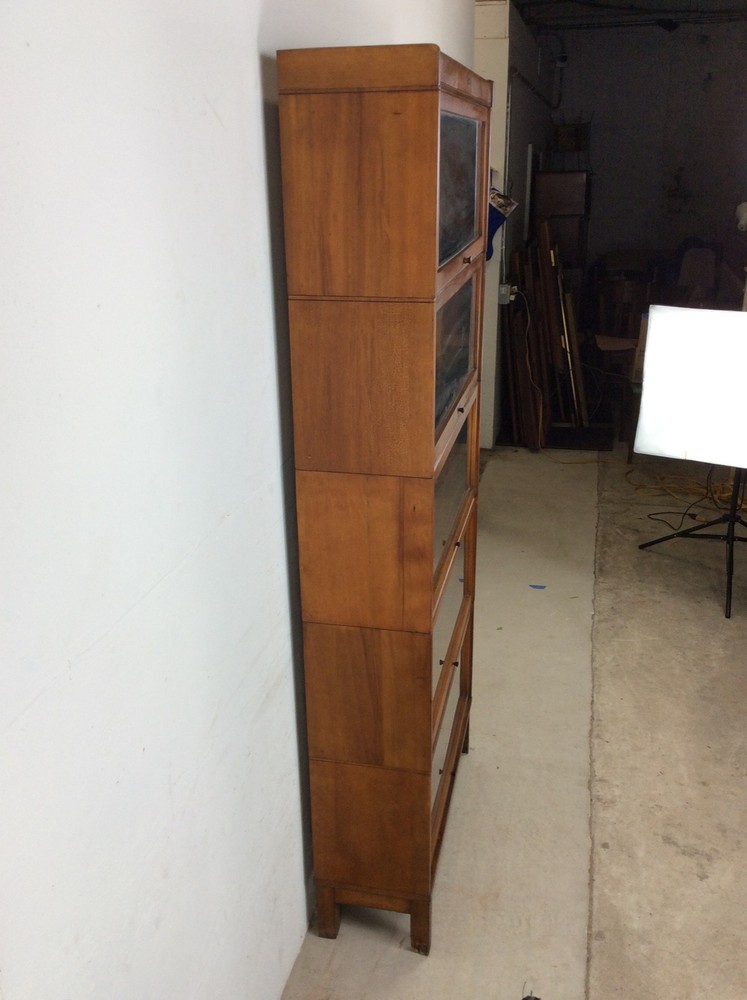 Antique 5 Stack Barrister Bookcase by Lindstrom