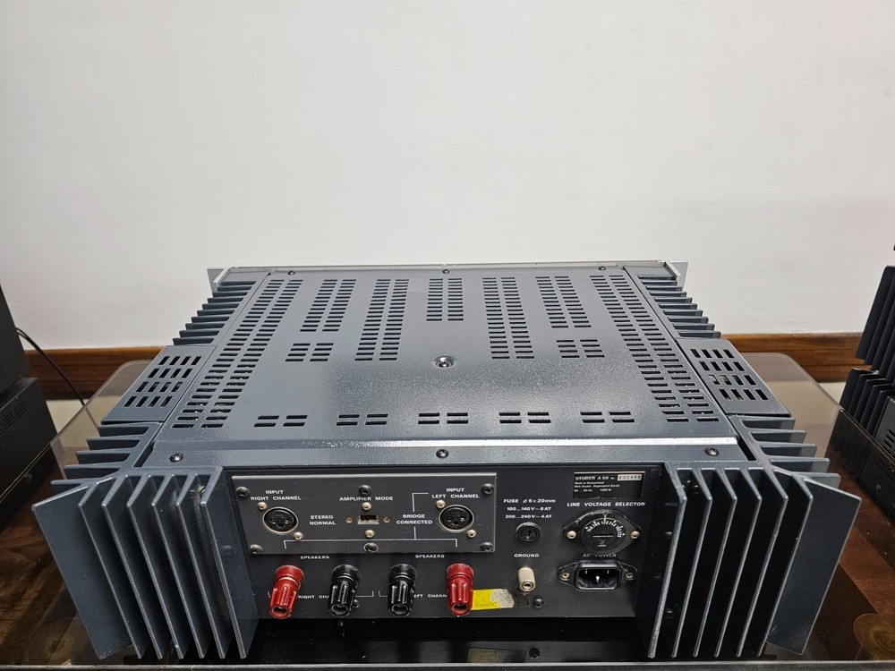 Studer A-68 Power Amplifier Serviced Operational