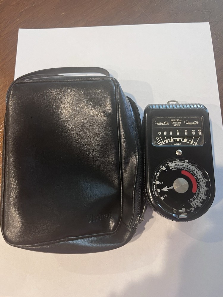 Weston Master Universal Exposure Light Meter Model 715 Emulsion Speeds