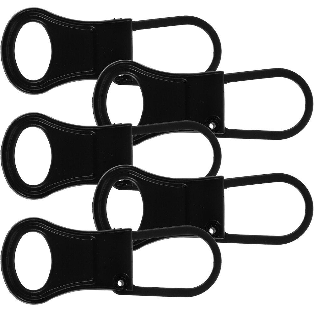 5 Pcs Bag Zipper Pull Replacement Slider Removable Tab Accessories Fixer Wallet
