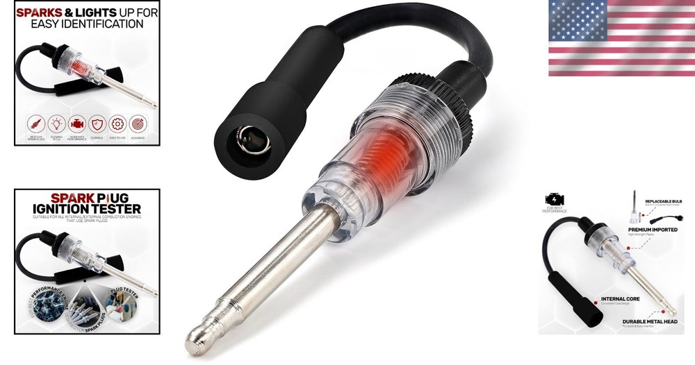 Ram-Pro Inline Spark Tester 6-12 Volt – Essential Tool for Engine Diagnostics