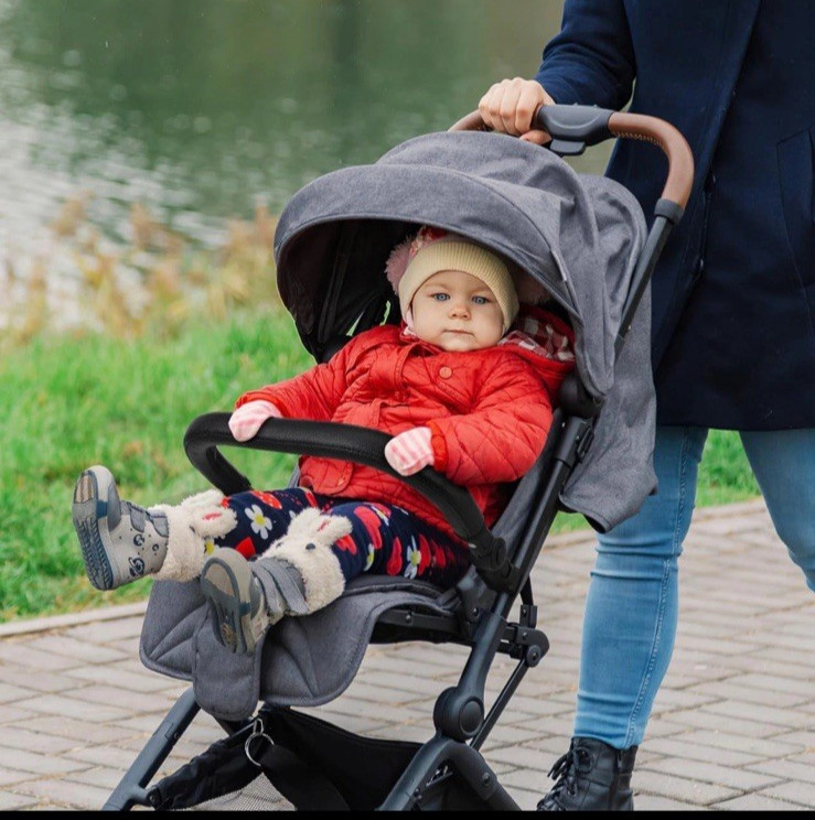 Stroller Bumper Bar Universal Adjustable Detachable Baby Stroller Handle Armr...