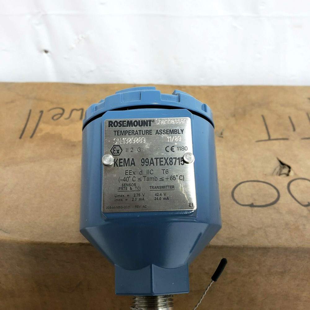 Rosemount Temperature Transmitter KEMA 99ATEX8715 Assembly NEW .