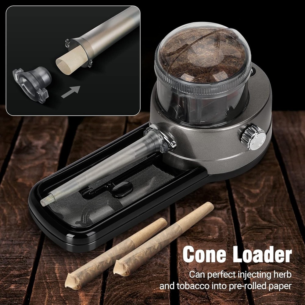 Electric Cigarette Rolling Machine Portable Injector Machine Can Grind