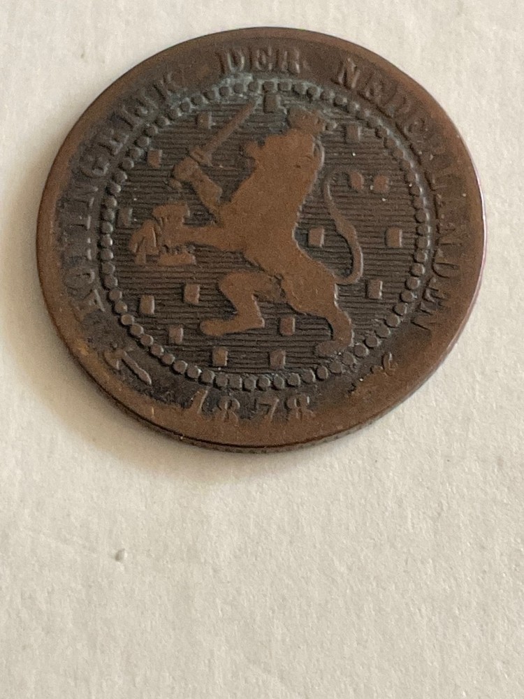 Netherland 1 cent 1878 Fair condition