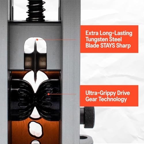 Wire Stripping Machine - Drill-Powered Scrap Wire Stripper, Adjustable Guide & R