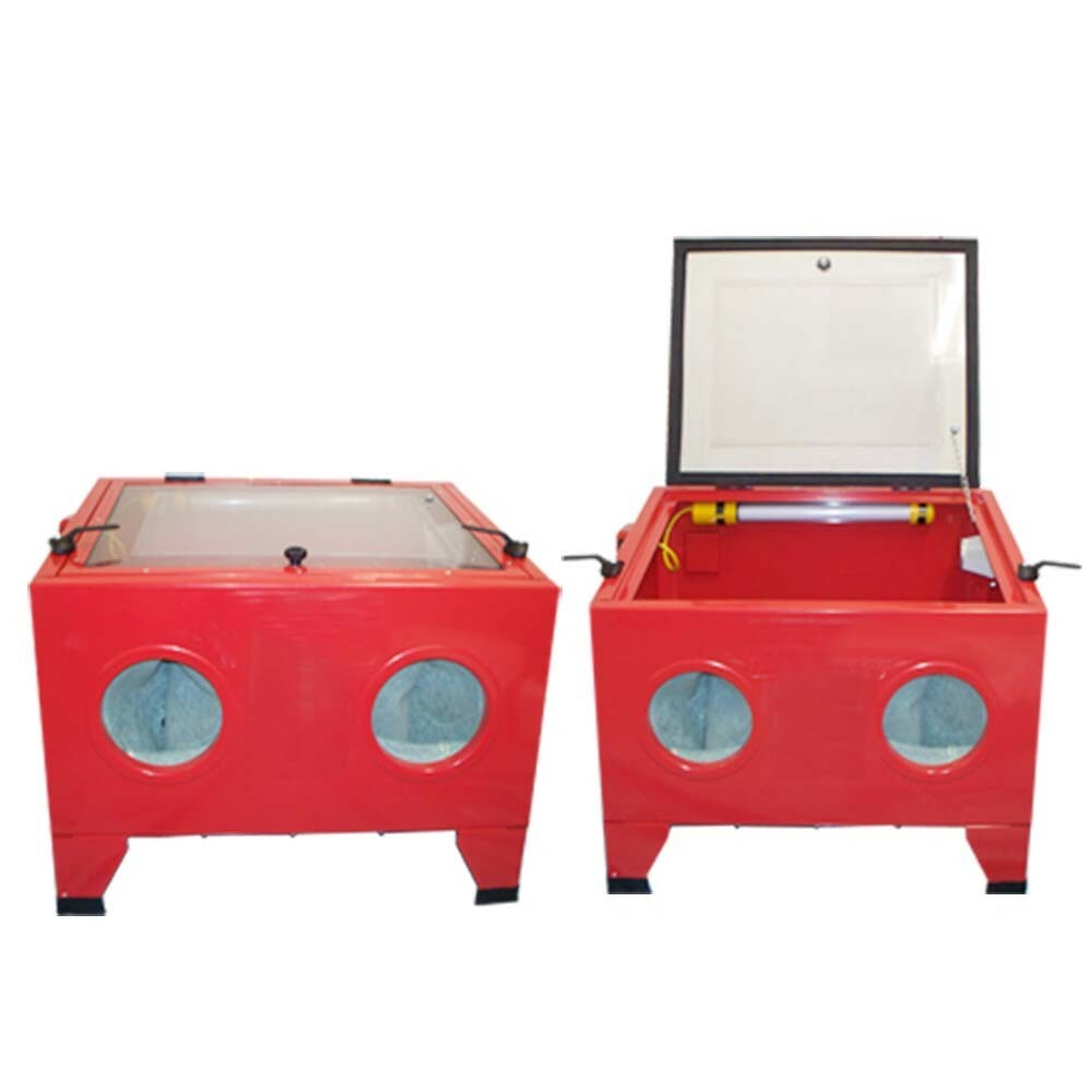 Abrasive Sandblaster Cabinet With Light