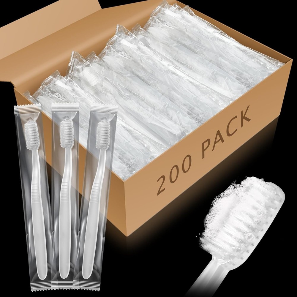 Tcy Prepasted Disposable Toothbrushes Indivi Wrapped Toothbrushes