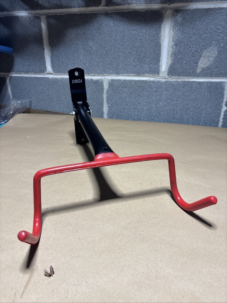 Dirza Foldable Bicycle Wall Mount Hanger Horizontal Bike Storage Never Used