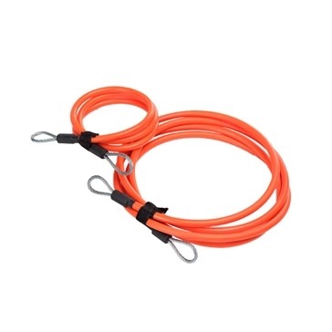 GIANT LOOP Quickloop Cables 84in. Black/Orange QL84