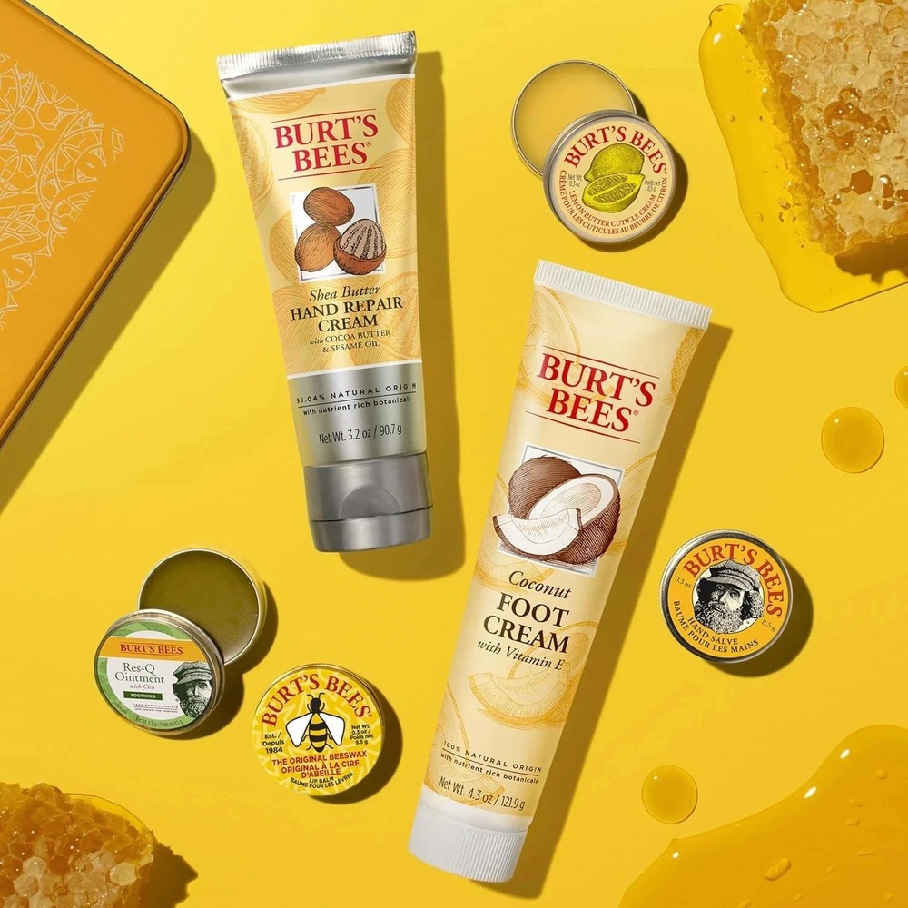 Burt's Bees Classic Gift Tin Set, 6 Items