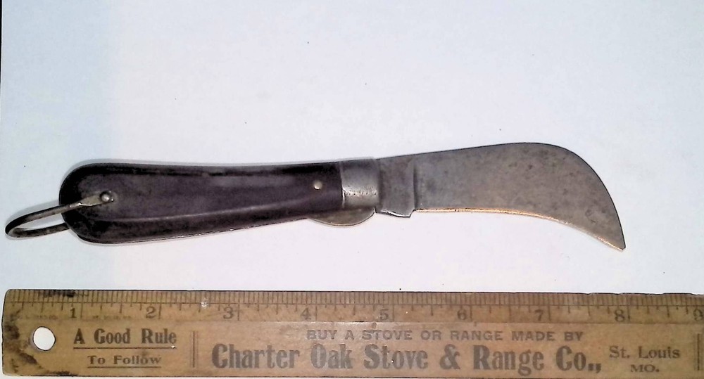 Mklien Hawkbill Single Blade Knife