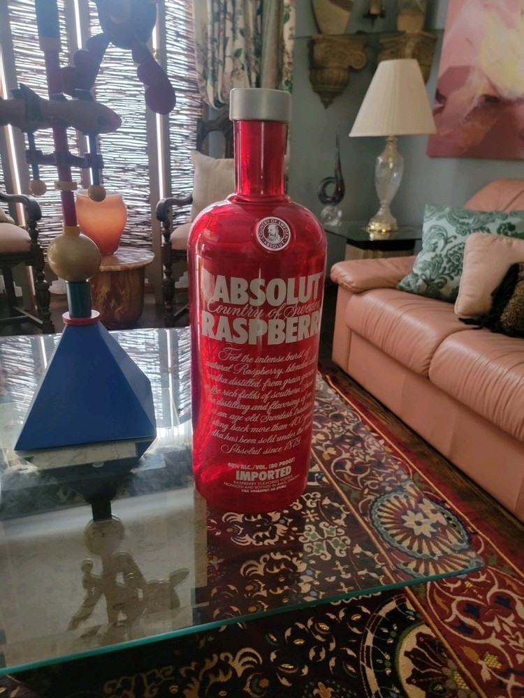 Huge Absolut Vodka Display Bottle