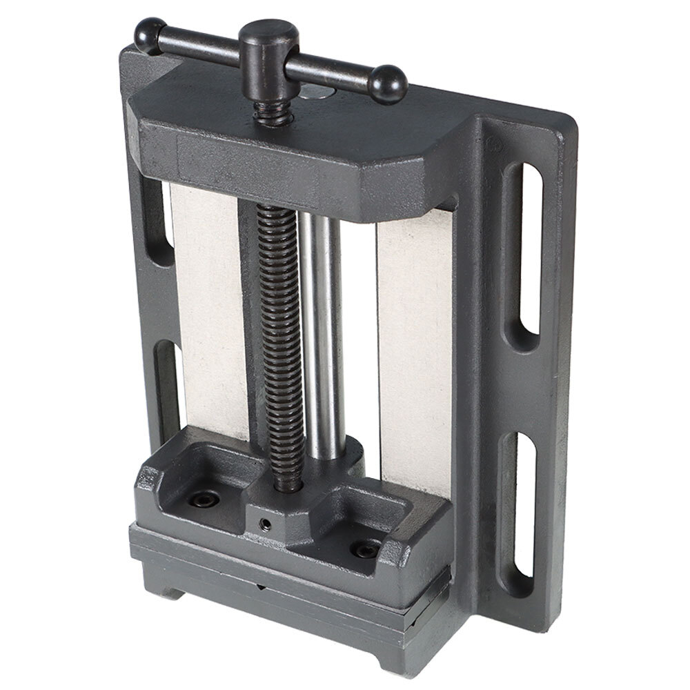 6 Inch Drill Press Vise - Low Profile - For Drilling Tapping & Reaming