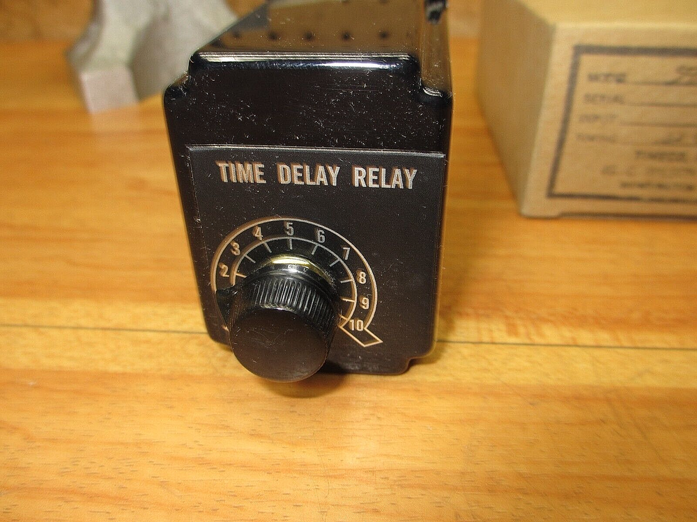 Timeco 591-14T *NEW* Time Delay Relay .02-5 sec