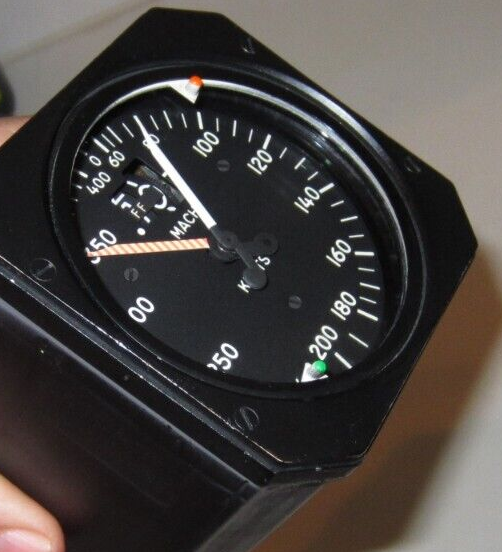 MACH AIRSPEED INDICATOR GIV GULFSTREAM IV INTERCONTINENTAL DYNAMICS 44105-K2013