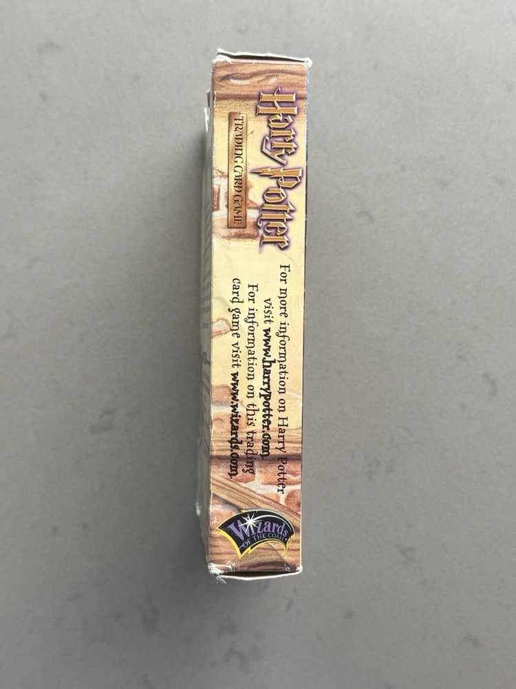 2001 Harry Potter Trading Card Game Two Player Starter Set - Open Box - Complete