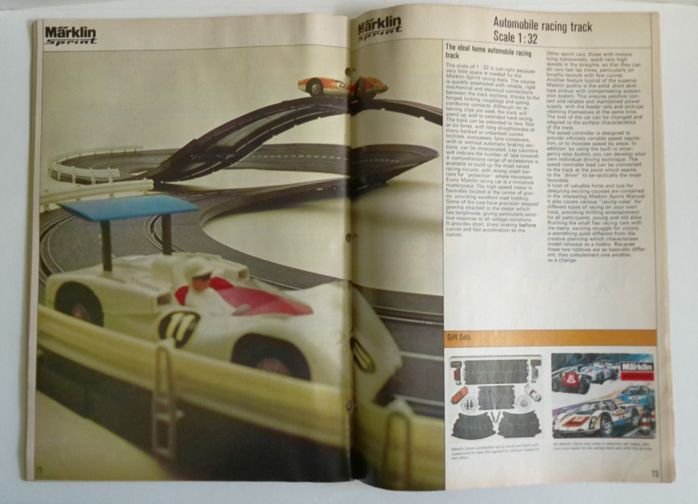 Vintage Marklin 1973 E Catalog