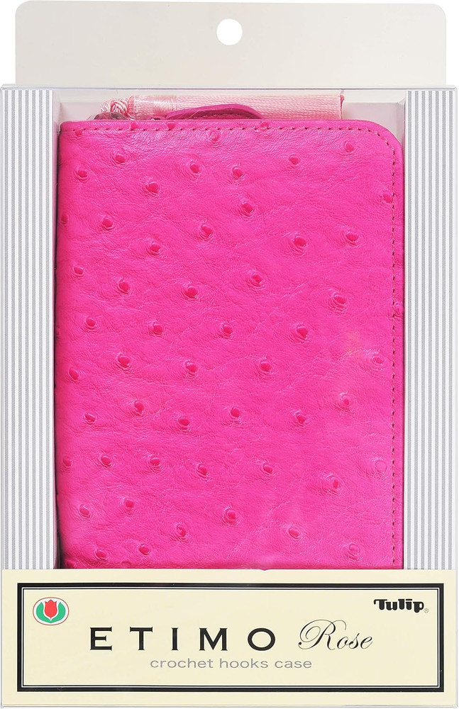 Etimo Crochet Hook Case W/Tassel, Rose – Empty