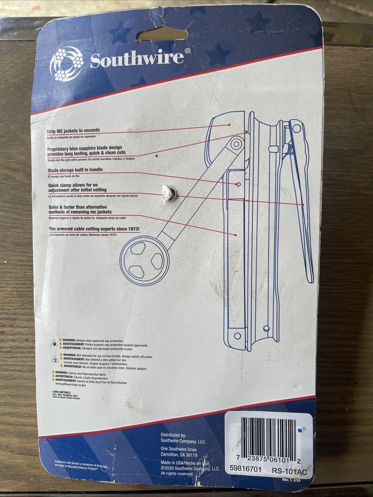 Seatek RS-101AC Automatic Roto-Split Cutter, Ergonomic Crank Handle - SEALED