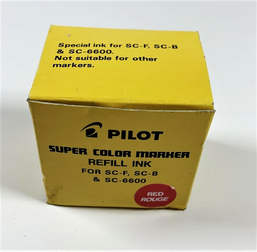 Pilot SC-RF Refill Ink for Super Color Permanent Markers - Red