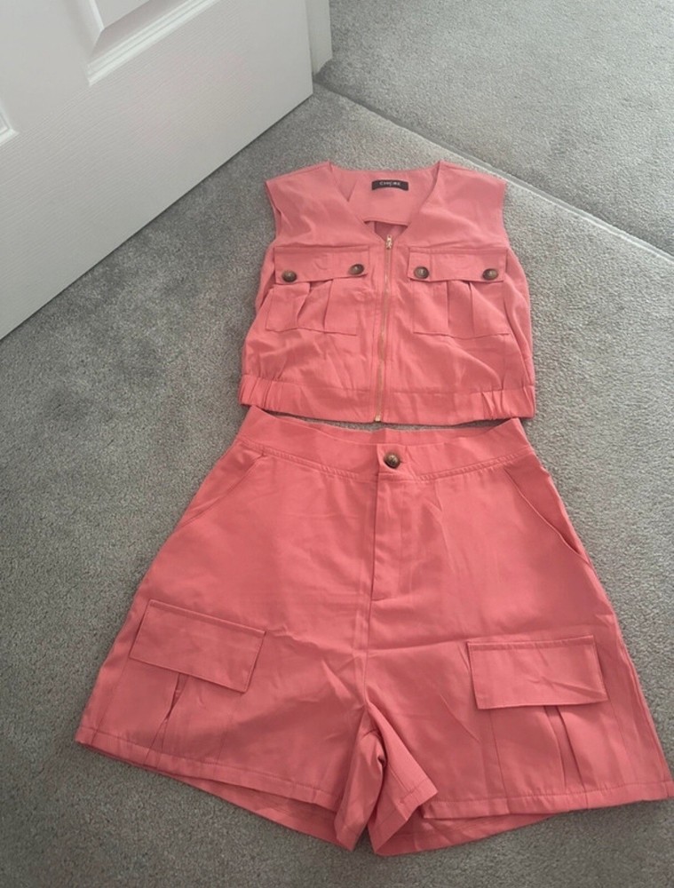 shorts & top two piece set