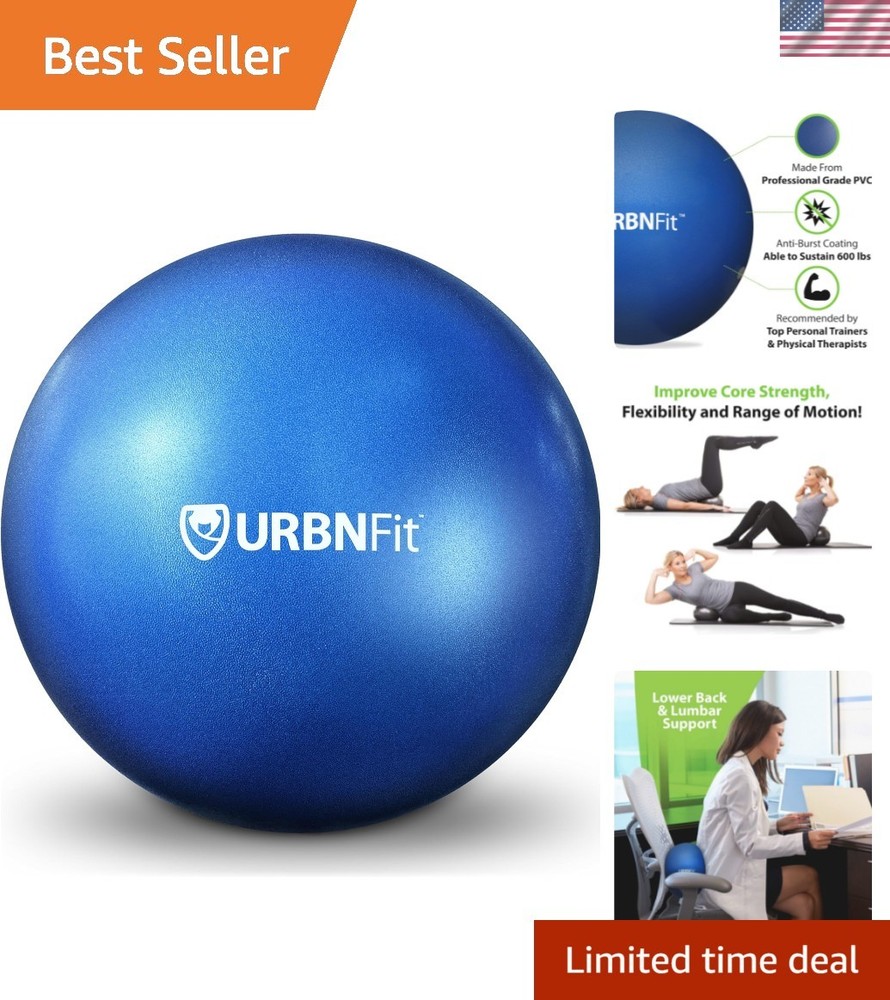 Lightweight 9-Inch Mini Exercise Ball - Perfect for Stretching & Core Stability