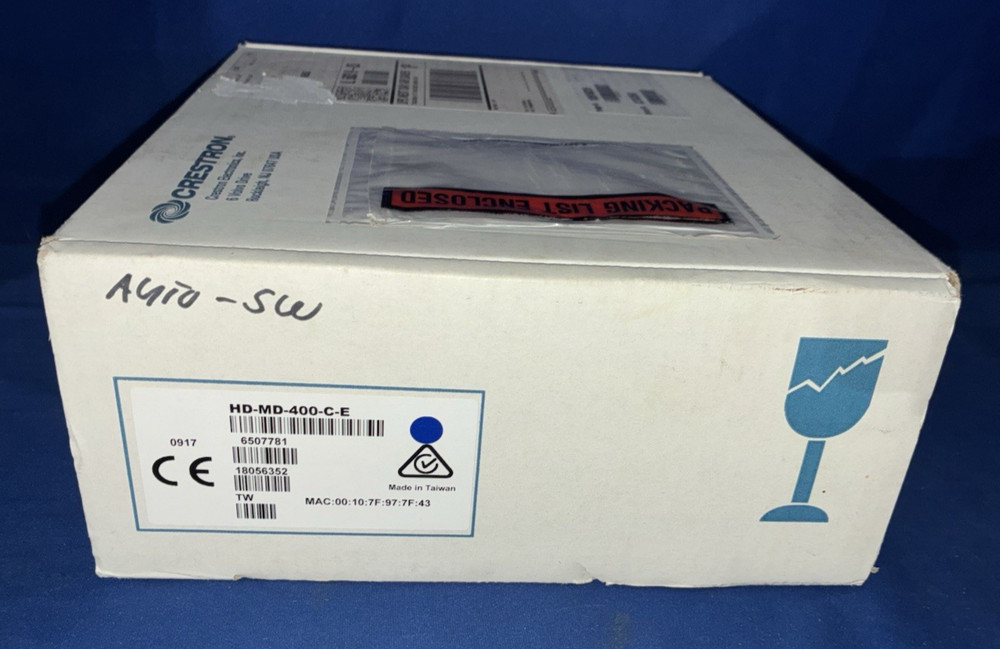 Crestron HD-MD-400-C-E Brand New