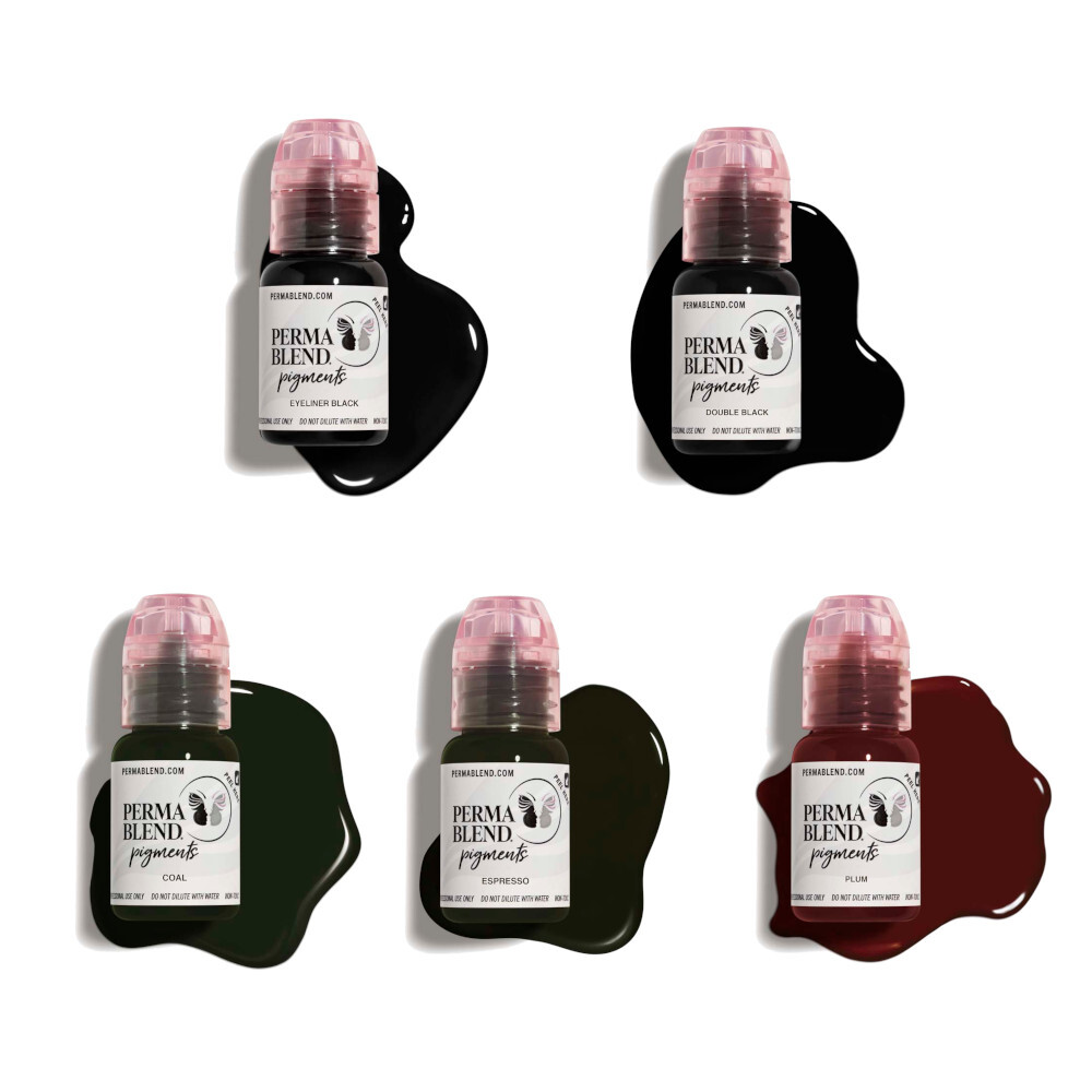PERMA BLEND Set Kit Permanent Makeup Microblading Pigments Permablend Pigment