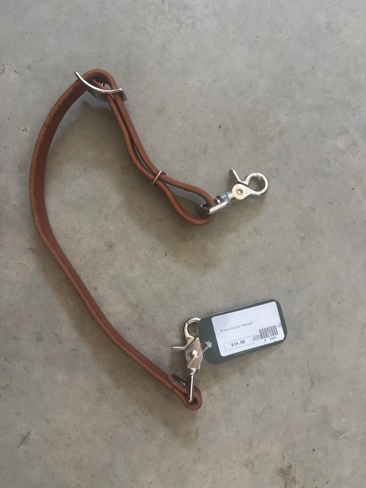 Breastcollar Helper made by Berlin Leather