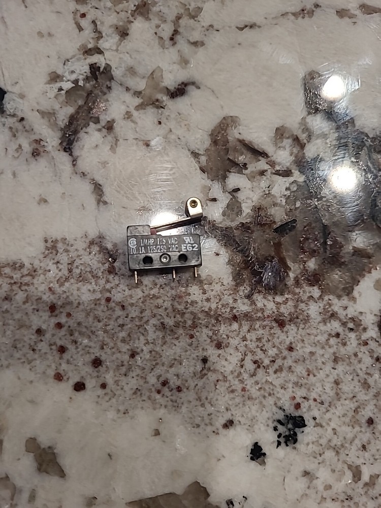 Cherry DB1 Micro Button, Micro Switch with Lever, Subminiature Switch, NOS